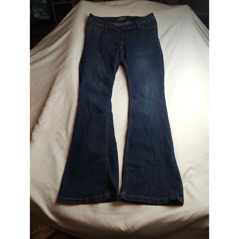 Torrid Luxe Slim Boot Jeans Dark Wash Denim Size 12T Tall Bootcut Stretch Womens